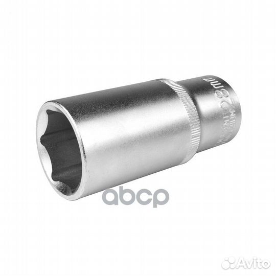 Головка торцевая 1/2 6-гранная 28мм глубокая