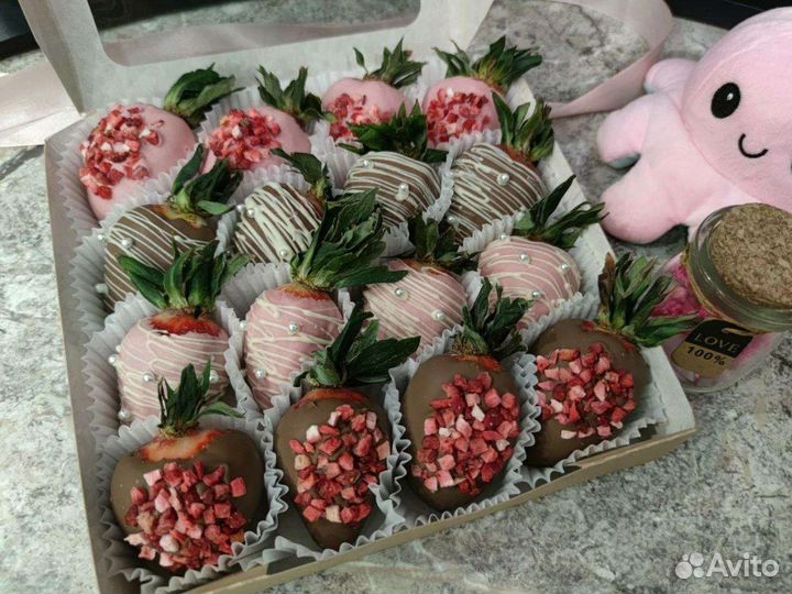 Клубника в бельгийском шоколаде