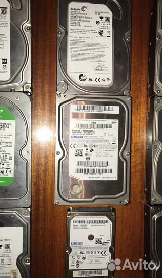Жёсткие Диски Рабочие Много SATA / HDD 3.5 / 2.5