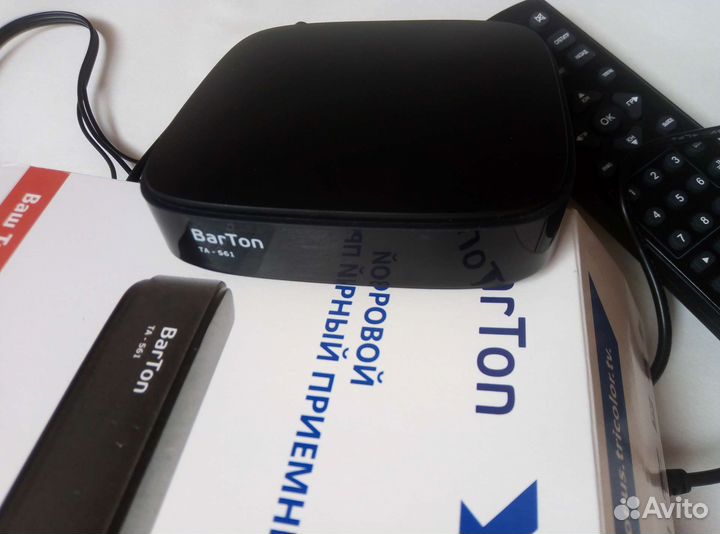 TV приставка BarTon 20 бесплатных каналов, ресивер