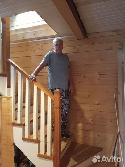 Монтаж и изго-ние деревянных межэтажных лестниц