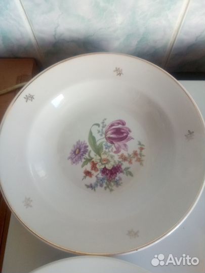 Тарелки СССР, посуда, винтаж