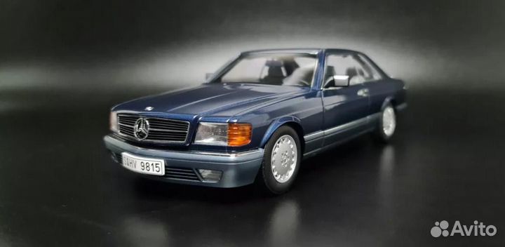 Autoart mercedes w126 500 sec 1:18 dealer