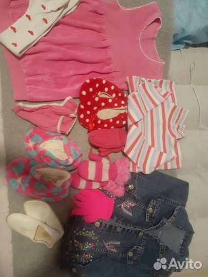 Детские вещи пакетом для девочек