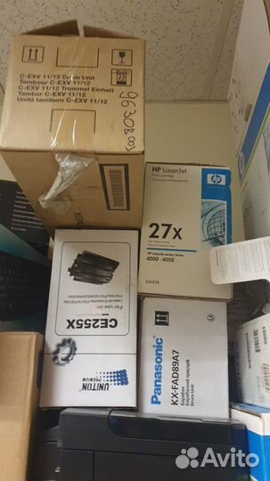 Картриджи Hp Canon Xerox новые оригинал