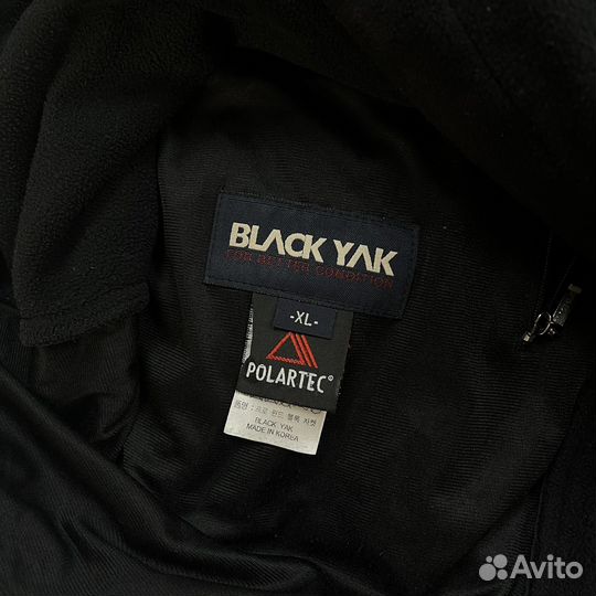 Флисовая куртка/шерпа Black Yak polartec