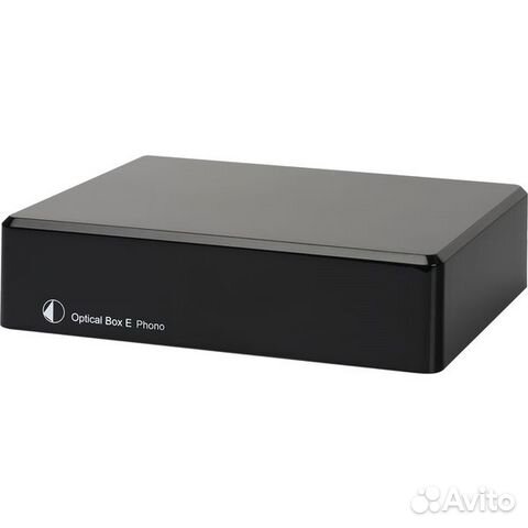 Фонокорректор Pro-Ject Optical Box E Phono Black