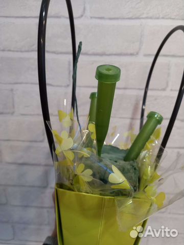 Корзинка коробка для цветов