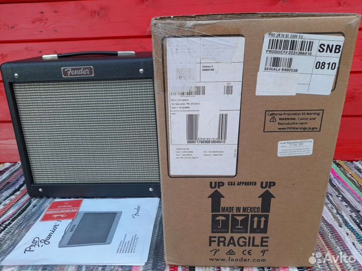 Ламповый Комбо Fender Blues Junior/Pro Junior lV