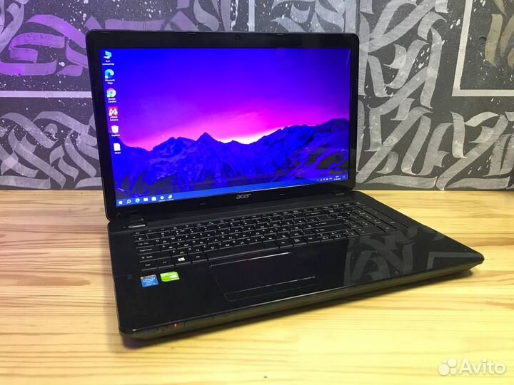 Большой ноутбук Acer GeForce/Core-i5/8gb/SSD