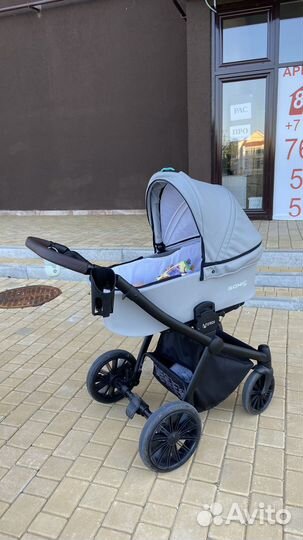 Коляска 3 в 1 Verdi Sonic Soft (светло-серая)