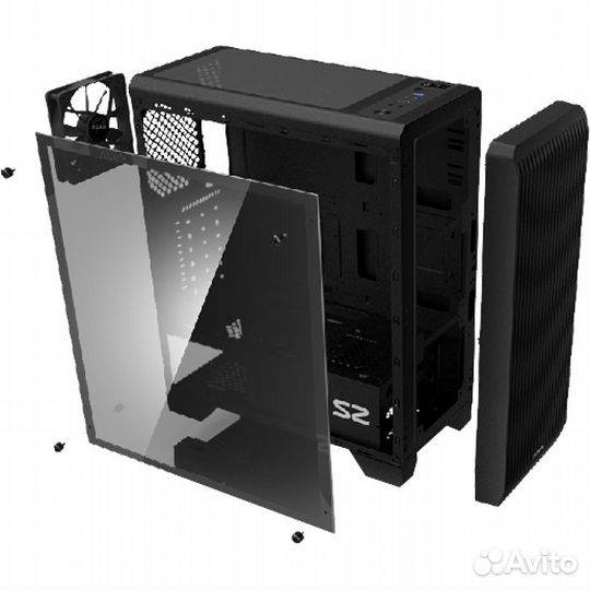 Корпус ATX Miditower Zalman S2 Black #264119