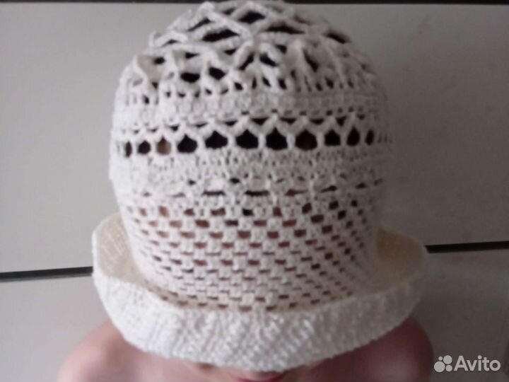 Панама для девочки 57 см обхват головы