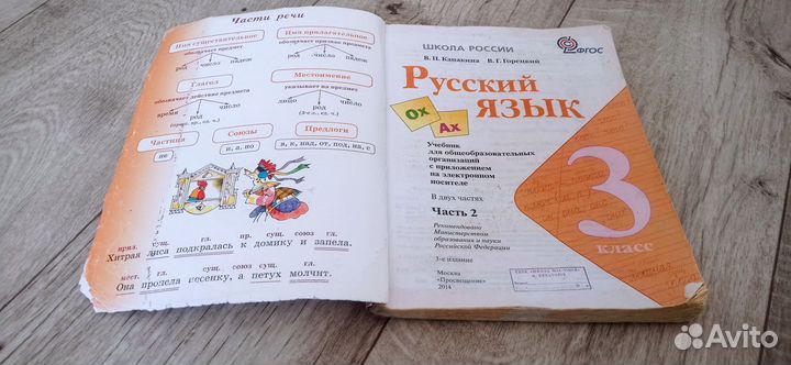 Учебник по русскому языку 3 класс 2 часть