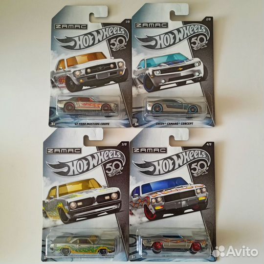 Hot Wheels Zamac и Mopar сеты