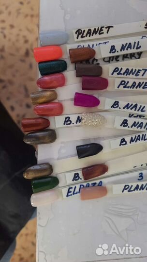 Гель лаки, акригель топ и слайдеры