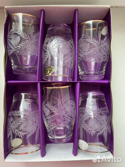 Хрустальные фужеры