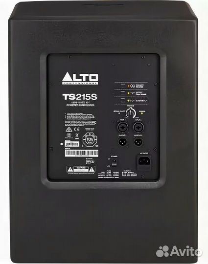 Сабвуферы активные Alto 2500W 2шт TS215S Pro SUB