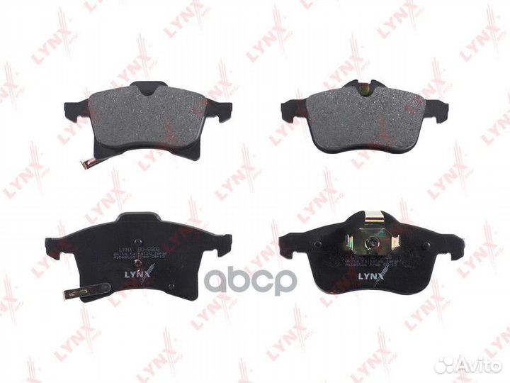 Колодки тормозные дисковые перед BD5908 LYN