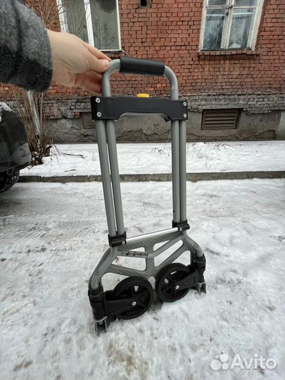 Тележка складная с телескопической ручкой