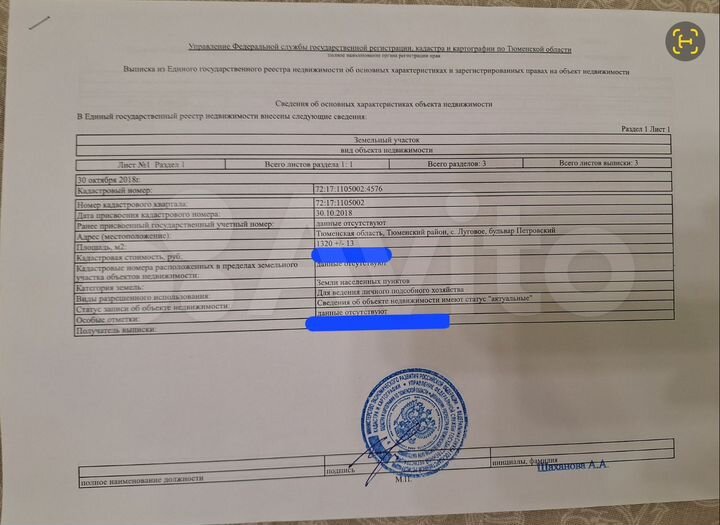 Участок 13,2 сот. (ИЖС)