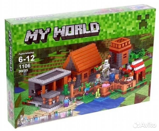 Конструктор MY world 63021 (1106 дет.)