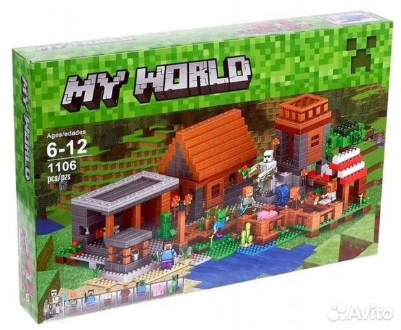 Конструктор MY world 63021 (1106 дет.)
