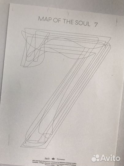 Альбом BTS map of the soul 7