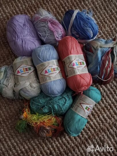 Пряжа для вязания пакетом