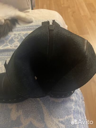 Ботинки женские демсезонные 38, натуральная кожа