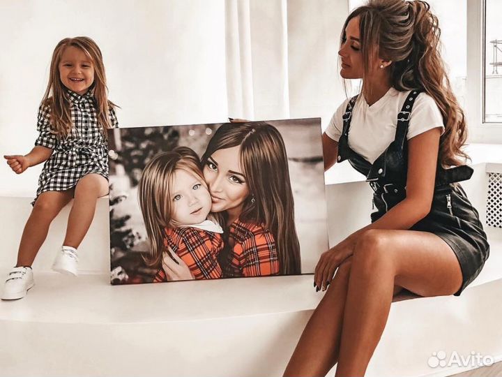 Фотография на холсте