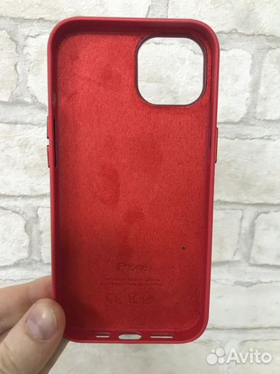 Кожаный чехол iPhone 14