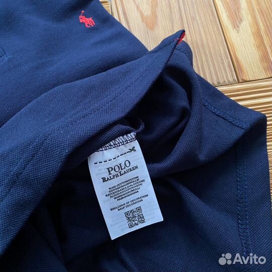 Polo ralph lauren синий мужской