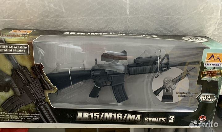 Модель оружия в масштабе 1/3 Easy model