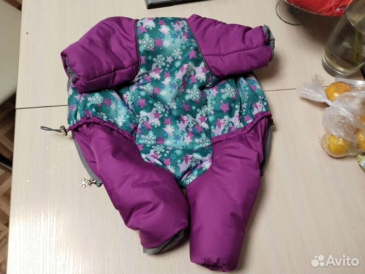 Комбинезон зимний для собак мелких пород