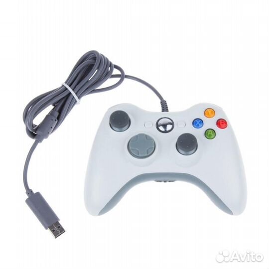 Джойстик (геймпад) проводной для Xbox 360 и PC