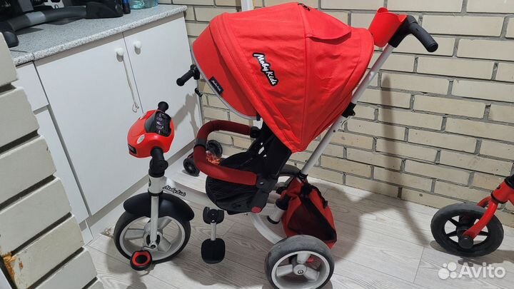 Трехколесный велосипед Moby Kids New Leader