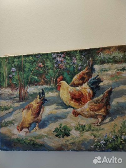 Картина холст,масло прованс