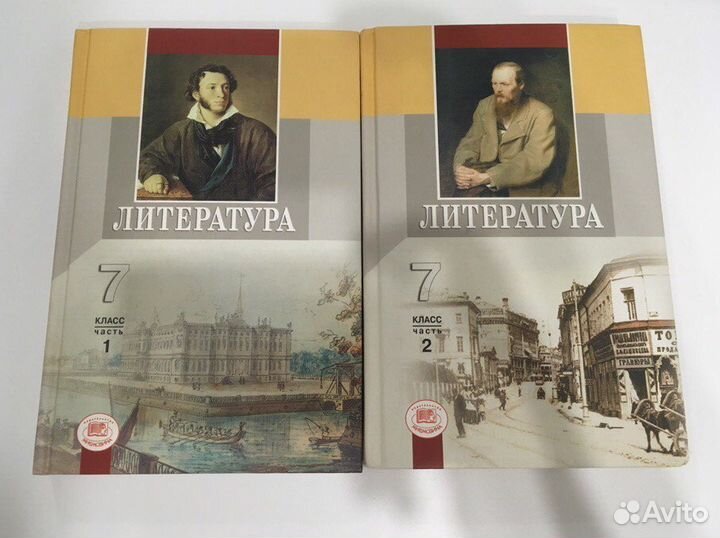 Учебник по литературе (2 части), 7 кл. Беленький