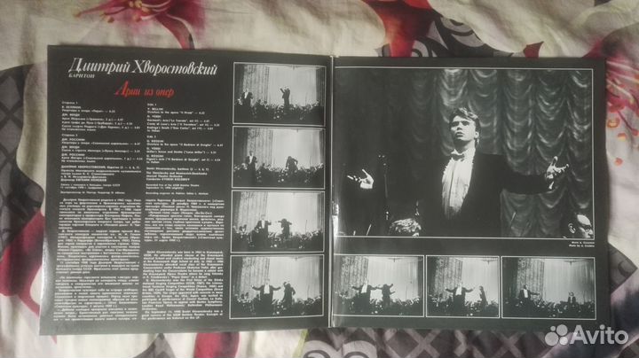 LP Дмитрий Хворостовский-Арии из опер 1990г