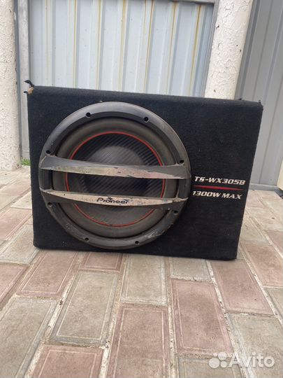 Сабвуфер pioneer 1300W max