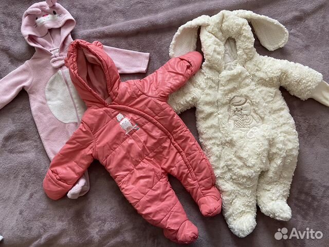 Детские вещи пакетом для девочек от 3 до 6 месяцев