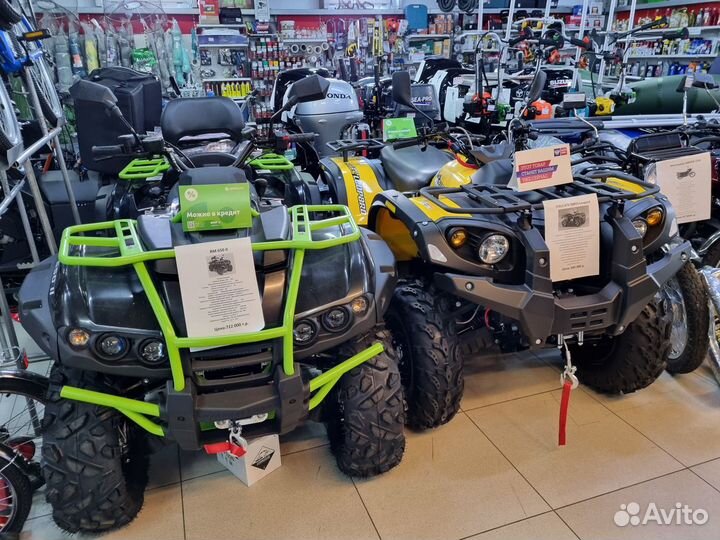 Квадроцикл рм650-2