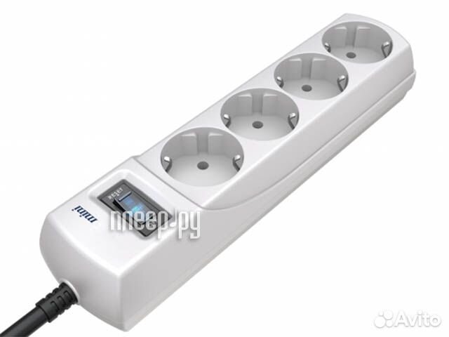 Сетевой фильтр Zis Pilot Mini 4 Sockets 7m Whi