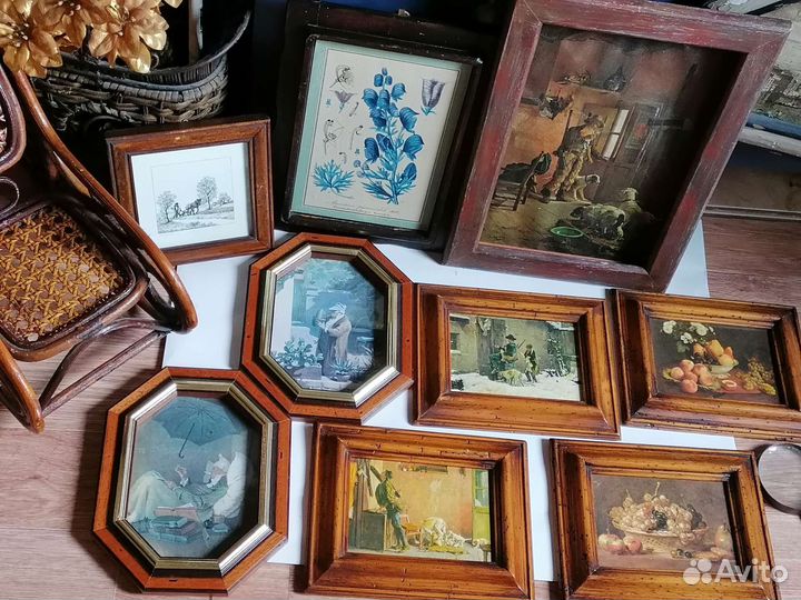 Винтажные картины Европа