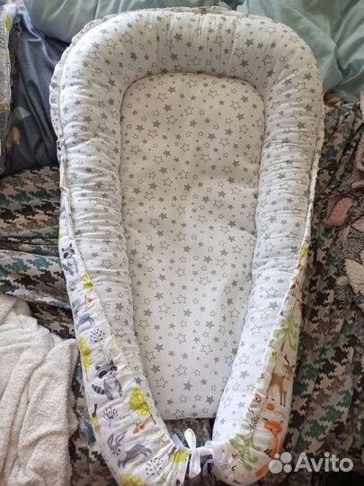 Кокон+ подушка для новорожденных