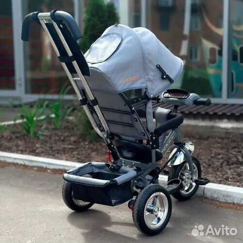 Детский трехколесный велосипед luxmom