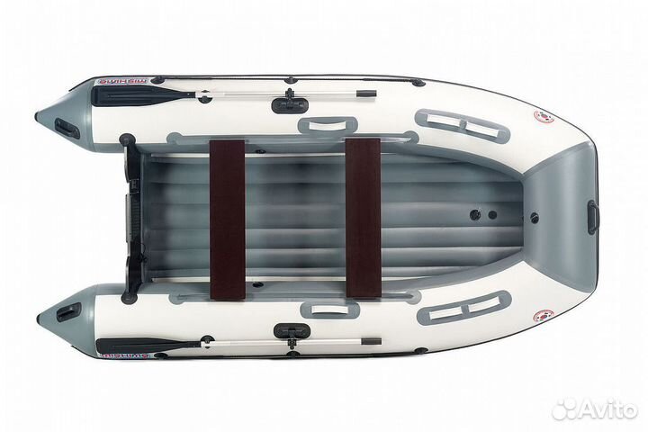 Комплект лодка mishimo lite 350 + мотор 9,9 Л.С