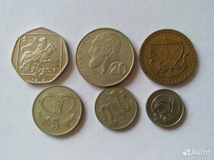 Монеты. Кипр