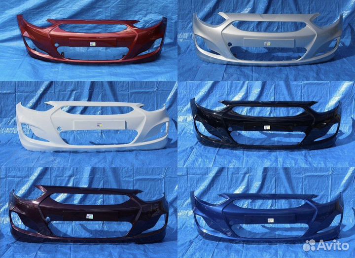 Бампера Hyundai Solaris